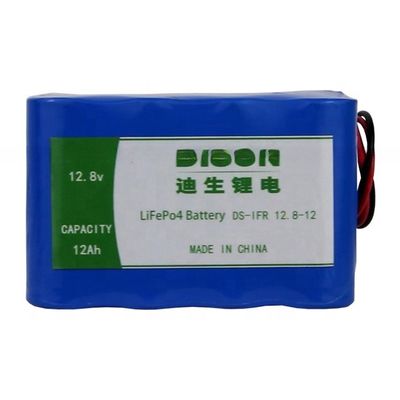 18650 LiFePo4 Lithium Battery Pack 12.8V 12Ah For Solar Energy Storage Street Light Rechargeable lithium ion battery