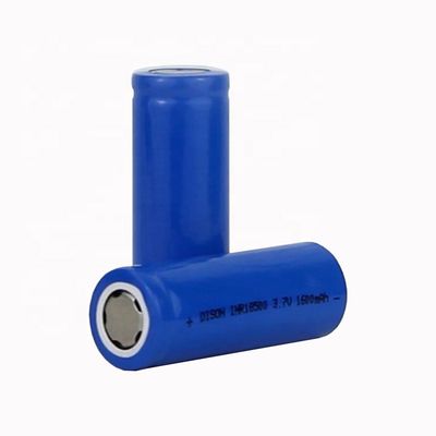 INR18500 3.7V 1.6Ah NMC Литий-ионный Li NiCoMh батарейные ячейки с самозащитой PTC,CID